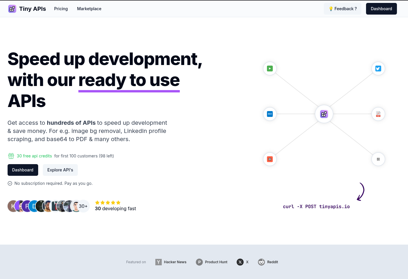 TinyAPIs